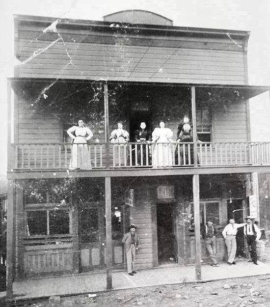 Old West brothel, Jerome, AZ, built in 1898. (Source: Pinterest).
